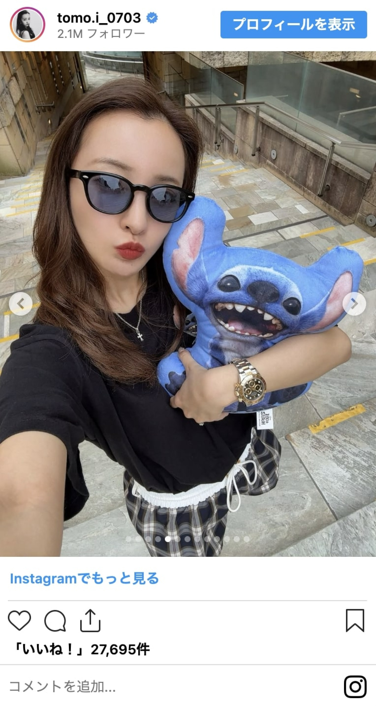 板野友美、“そっくり3歳娘”との親子ショットがかわいすぎ！　おそろいドレス、妹＆娘と3人旅も