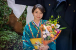 ドラマ『波うららかに、めおと日和』クランクアップを迎えた森カンナ