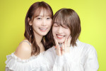 テレビアニメ『ニャイト・オブ・ザ・リビングキャット』インタビューより（左から）ツツミ役・芹澤優、カオル役・上田麗奈
