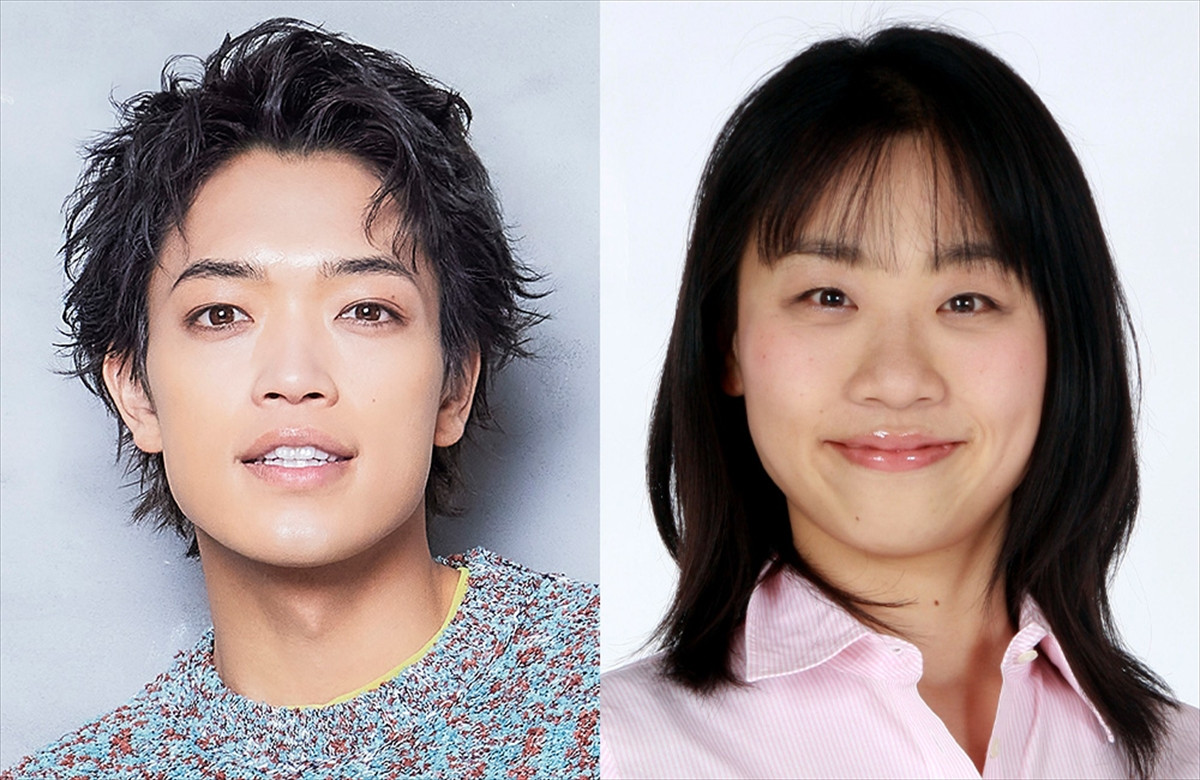 山田ジャパン2025年9月公演 『ドラマプランニング』に出演する(左から)原嘉孝、いとうあさこ