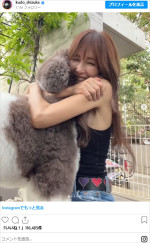 工藤静香、ソロショット　※「工藤静香」インスタグラム