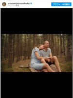 化学療法を終えたことを公表したメッセージ動画より　※「プリンス＆プリンセス・オブ・ウェールズ」インスタグラム