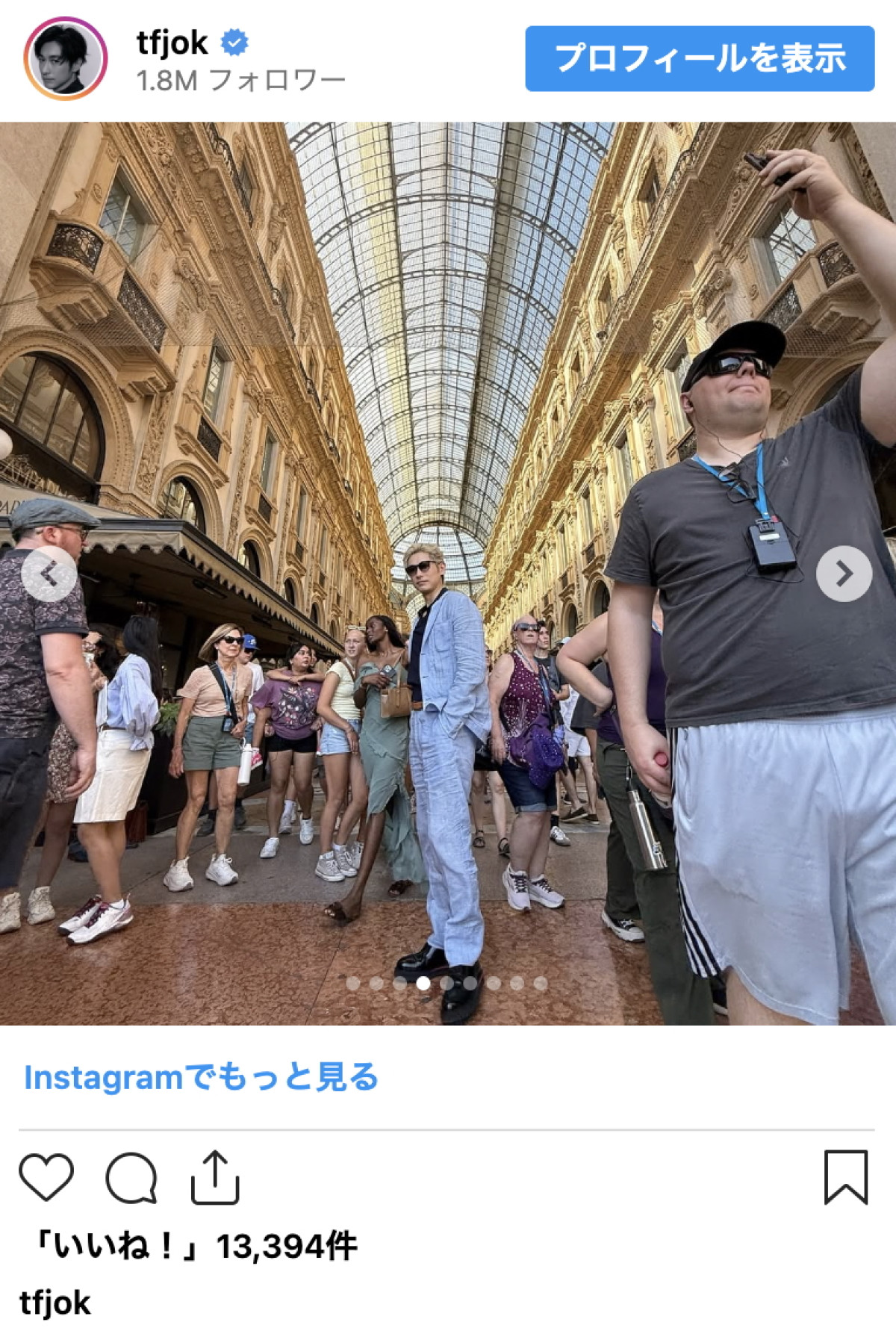 ディーン・フジオカ、オフショットinミラノが絵画のよう！「写真集ほしい」とネット絶賛