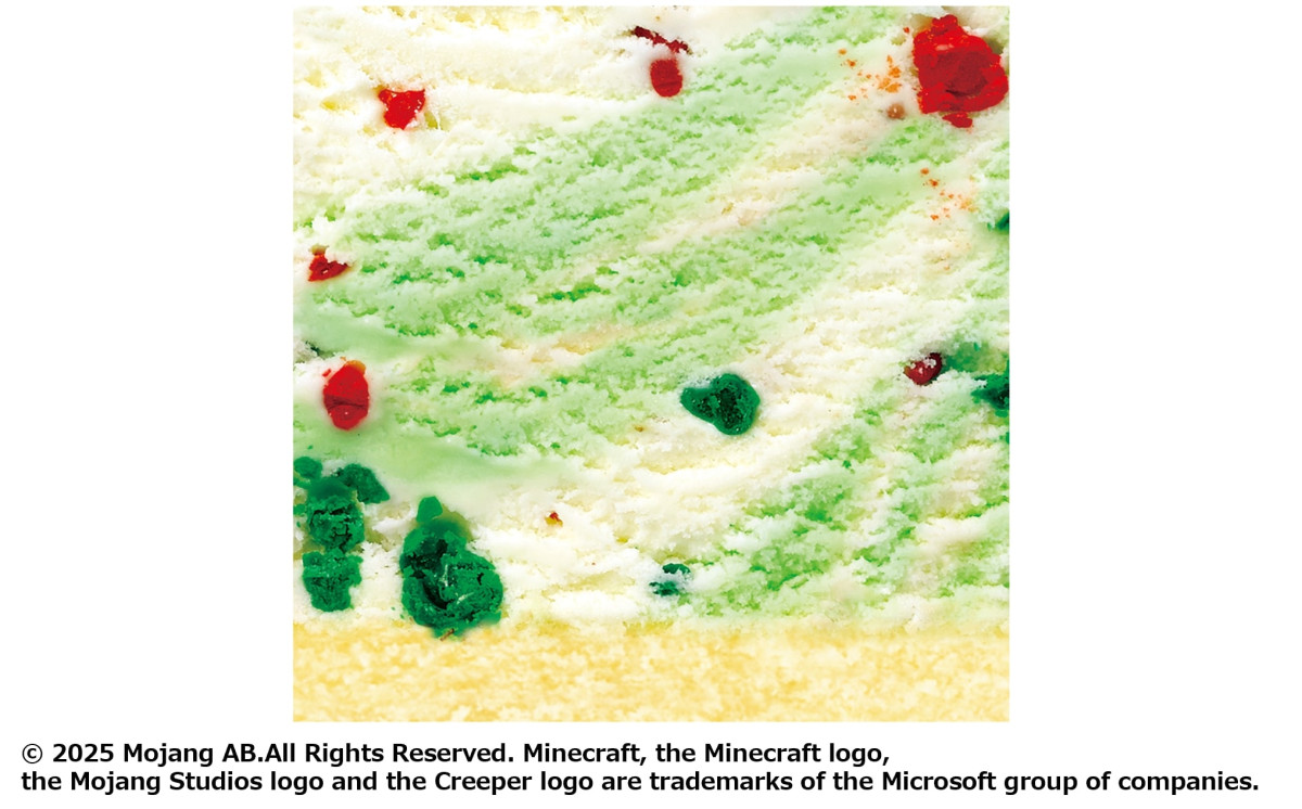「マインクラフト アイスクリームケーキ」20250710