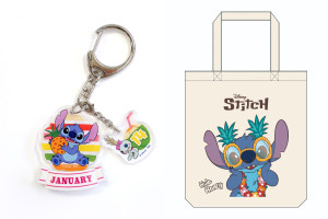 阪急うめだ本店に『リロ＆スティッチ』グッズ集結！　南国ムード満点のトートバッグなど展開