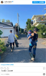 小島瑠璃子、息子との時間を満喫　※「小島瑠璃子」インスタグラム