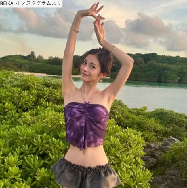 REIKA、近影 ※「REIKA」インスタグラム