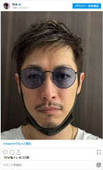 うっすら髭がかっこいいディーン・フジオカ ※「ディーン・フジオカ」インスタグラム