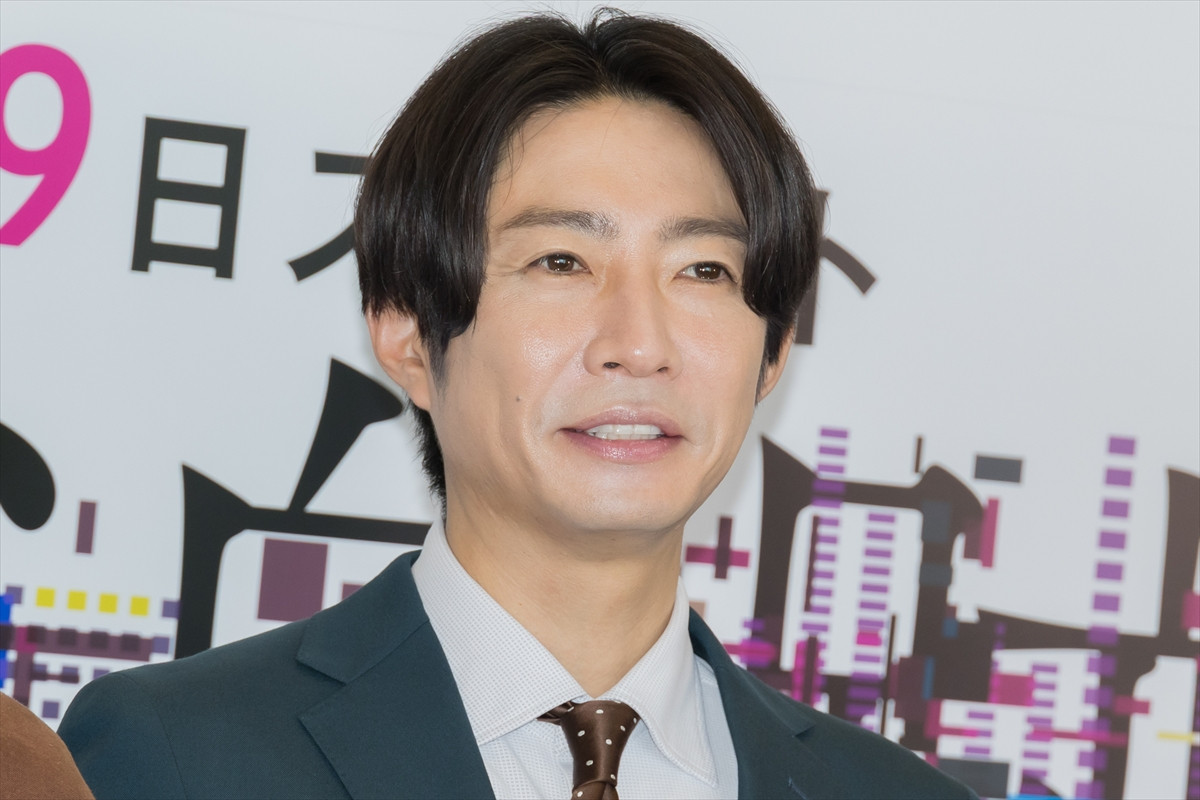 相葉雅紀、ドラマ『大追跡~警視庁SSBC強行犯係~』囲み取材会に登場