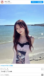希空、近影　※「希空」インスタグラム