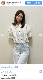 小倉優子、番組オフショットを多数披露　※「小倉優子」インスタグラム