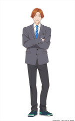 アニメ『太陽よりも眩しい星』キャラクタービジュアル：井沢優心（CV：逢坂良太）