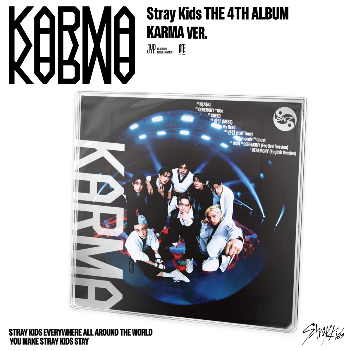 Stray Kids、4THアルバム『KARMA』リリース　発売記念イベントや購入特典情報発表！