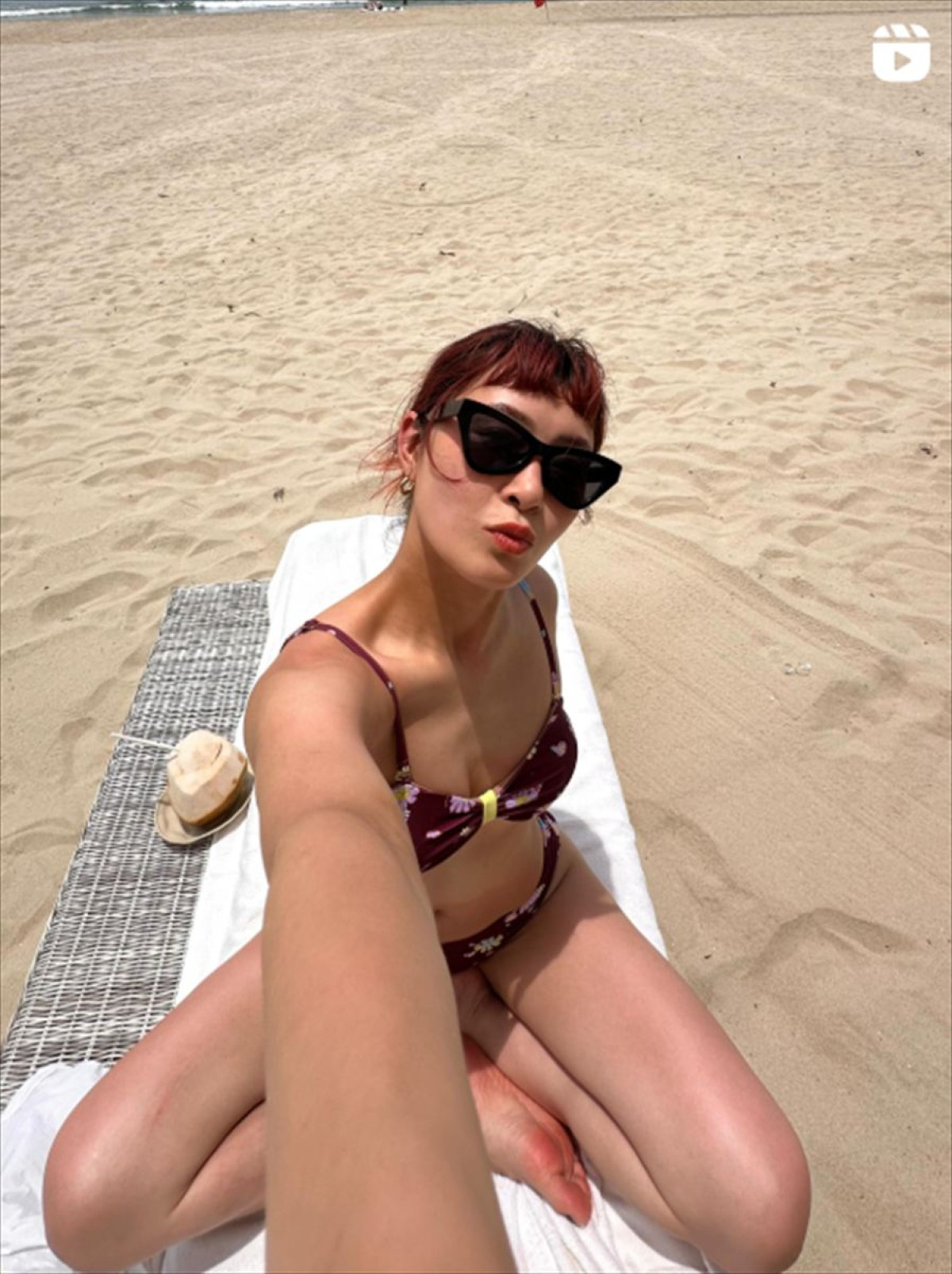 村上佳菜子、水着で抜群スタイル開放　ビーチで魅力全開　ベトナムを満喫