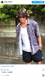 伊勢谷友介、イメチェンした近影を披露　※「伊勢谷友介」インスタグラム