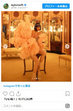 テイラー・スウィフト、新アルバム『The Life of a Showgirl』10月発売！　※「Taylor Swift」インスタグラム