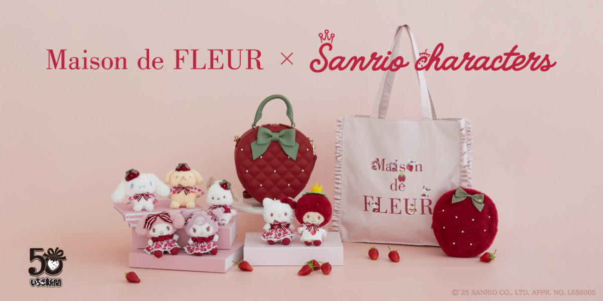 250911_「いちご新聞」×「Maison de FLEUR」