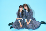 （左から）日向坂46・河田陽菜、山下葉留花