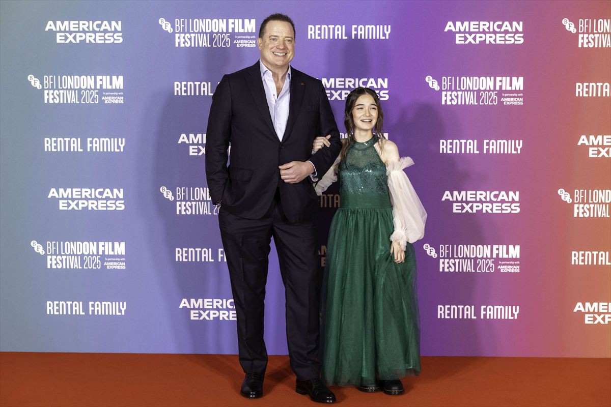 「東京へのラブレター」ブレンダン・フレイザー、平岳大＆柄本明らと共に『レンタル・ファミリー』ロンドン映画祭プレミアに登壇