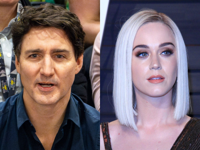 ジャスティン・トルドー元カナダ首相はケイティ・ペリーにぞっこん!