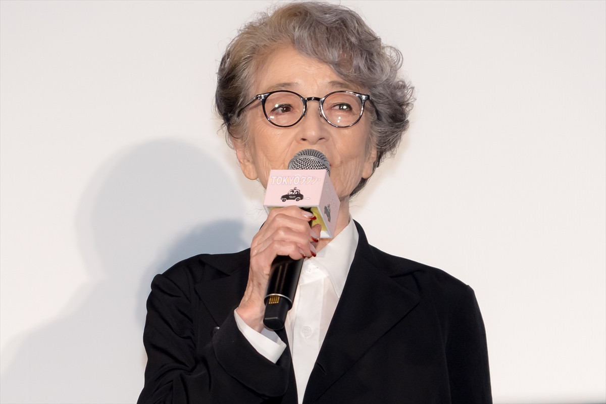 倍賞千恵子、木村拓哉は「とてもまじめで優しい方」 タクシーに乗ってイベント登場