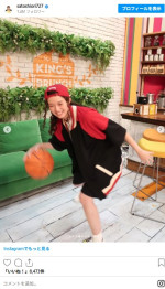 再現度高すぎ! 佐藤栞里が扮した『スラダン』彩子さん ※「佐藤栞里」インスタグラム