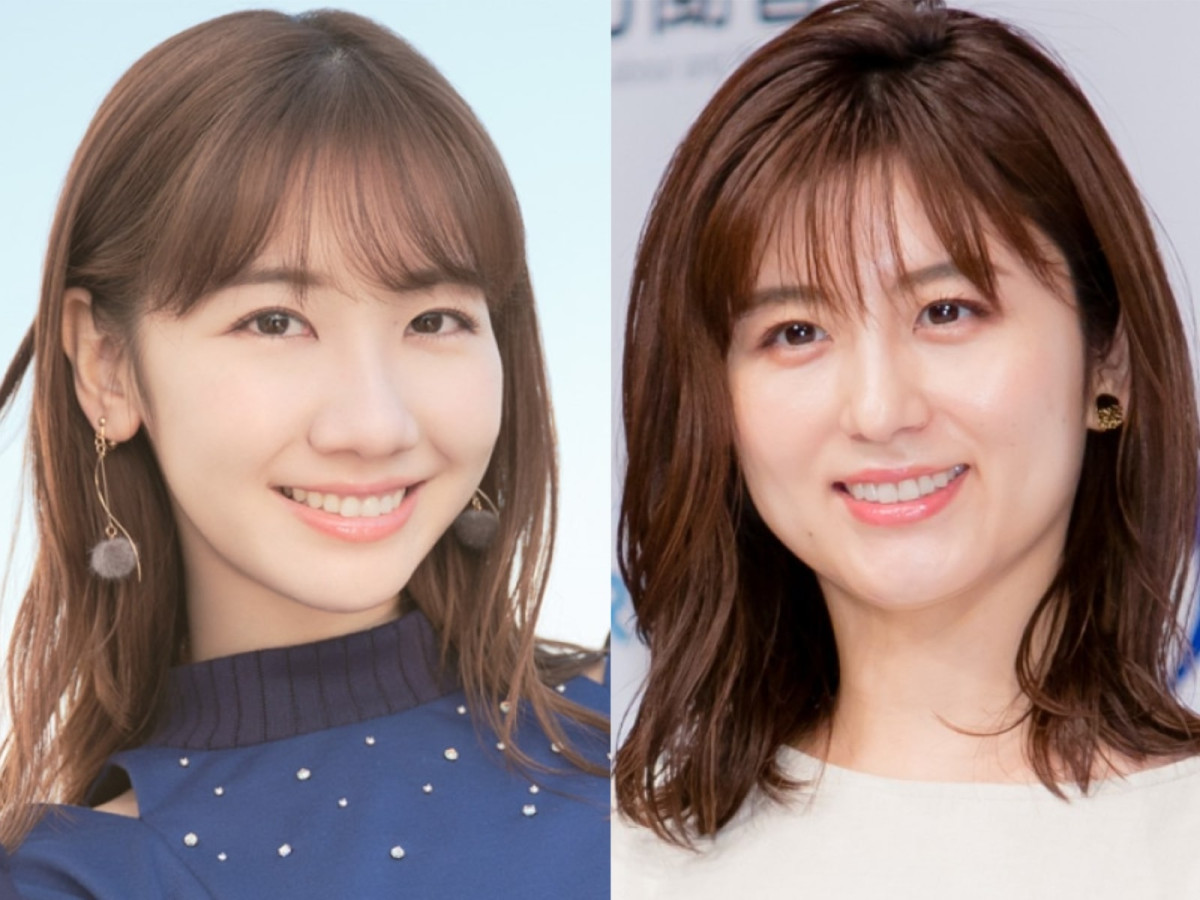 (左から)柏木由紀、宇賀なつみ