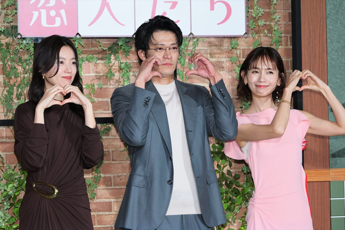 ハン・ヒョジュ「感動して涙が出そう」 小栗旬&中村ゆりと 『とく恋』ファンミーティングに登場