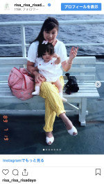 新垣里沙、幼少期の懐かしい写真を披露　※「新垣里沙」インスタグラム