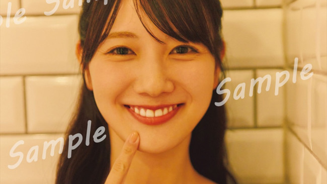 日向坂46・河田陽菜2nd写真集『テイクオフ』封入特典ポストカード絵柄