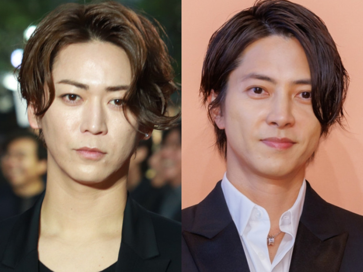 （左から）亀梨和也、山下智久