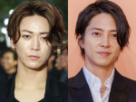（左から）亀梨和也、山下智久