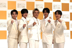 M!LK、『第76回NHK紅白歌合戦』出場歌手発表会見に登場