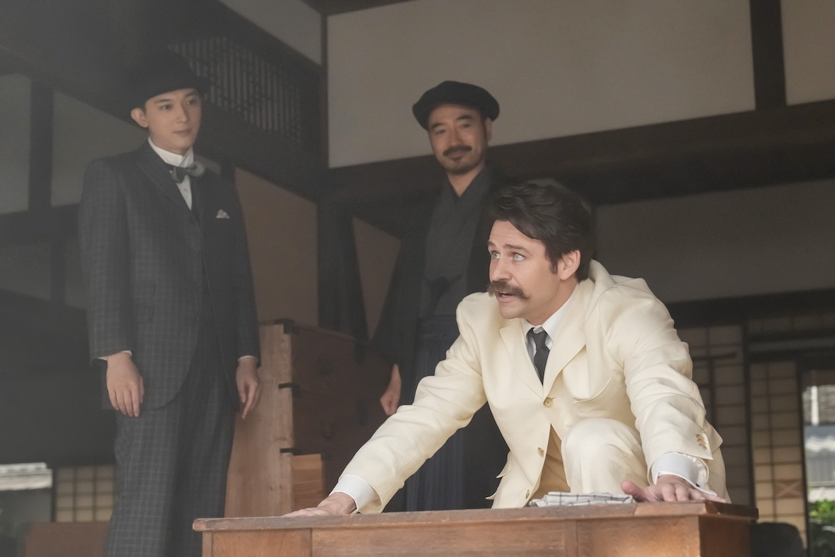 明日の『ばけばけ』“トキ”高石あかり、“三之丞”板垣李光人から松江に戻った経緯を聞く