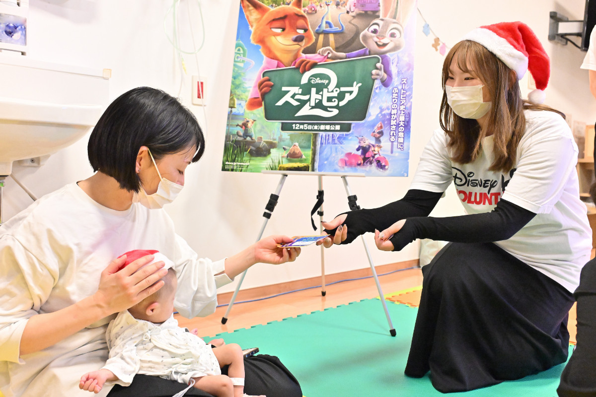 20251225_映画『ズートピア２』こども病院向け クリスマス特別上映会 