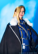 舞台『鋼の錬金術師 ―闇と光の野望―』オリヴィエ・ミラ・ アームストロング役／AKANE LIV