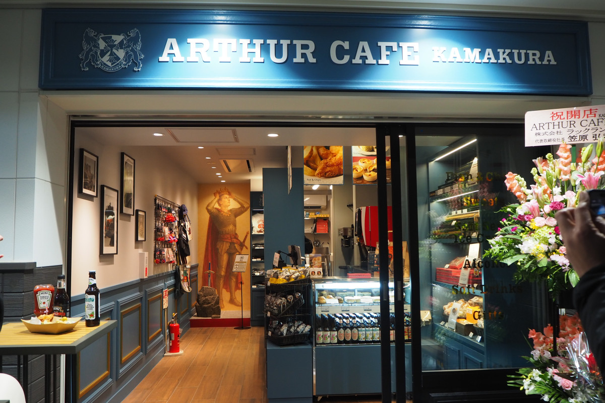 「ARTHUR CAFE KAMAKURA」取材