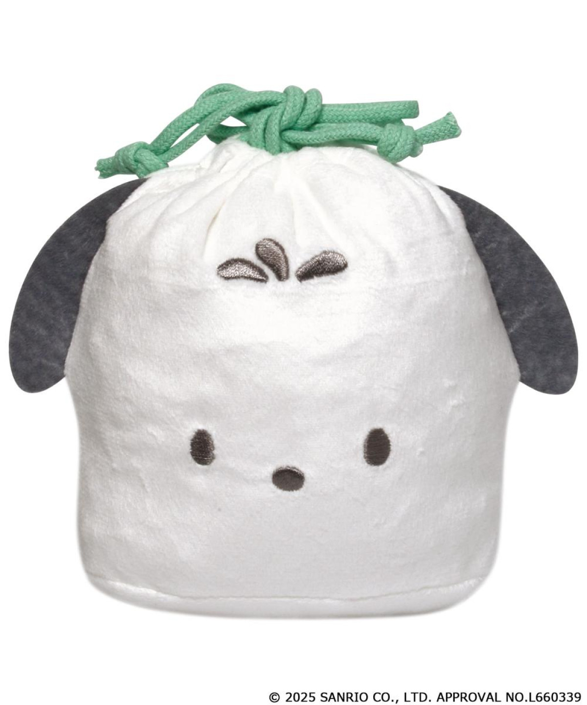 251215「はぴだんぶい ふわふわフェイス巾着」