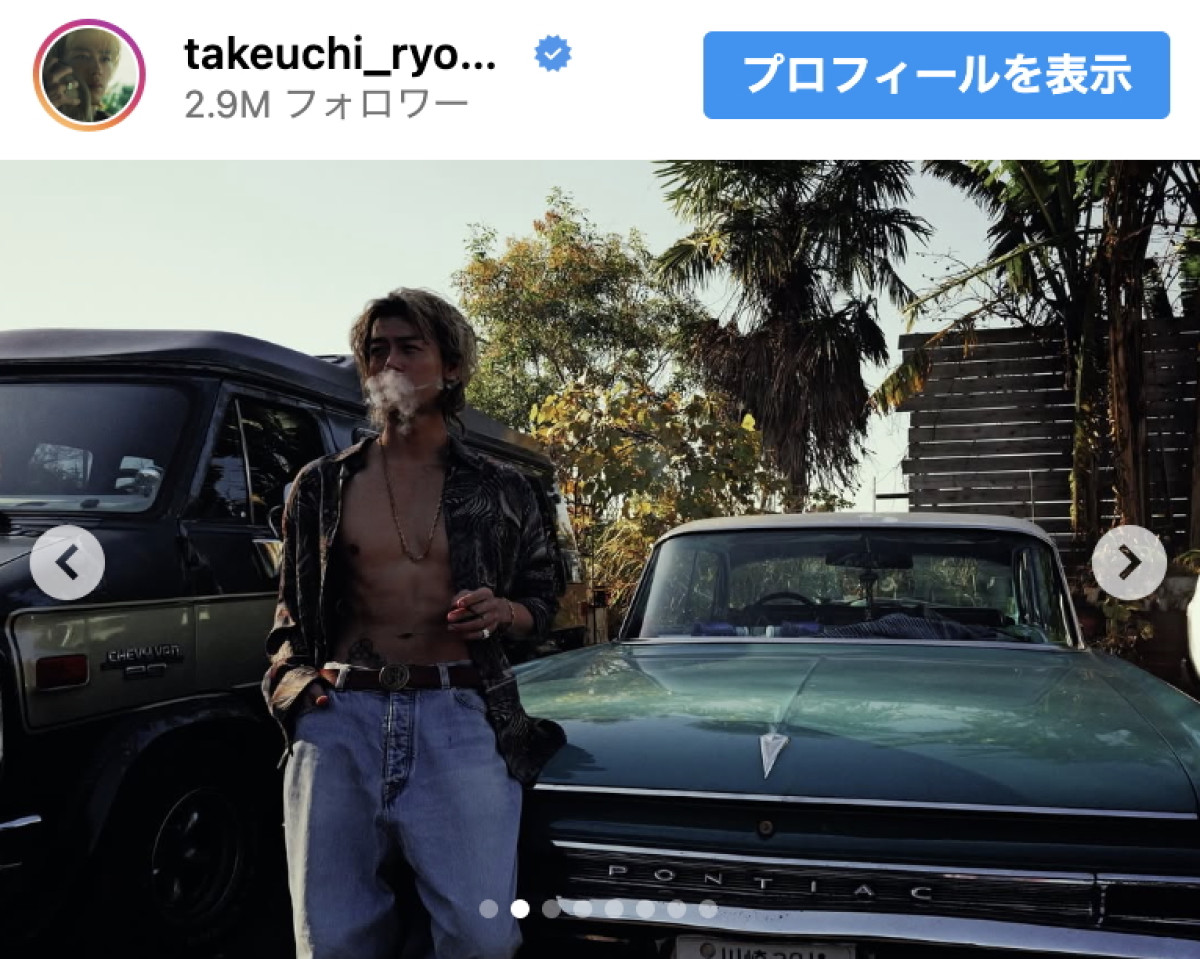 竹内涼真、バキバキ腹筋あらわな色気たっぷりショットの“裏側”明かす「内緒な」