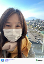 森口博子、すっぴん姿　※「森口博子」オフィシャルブログ