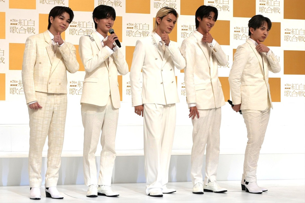 【本作紹介時のみ使用可】『第76回NHK紅白歌合戦』出場歌手発表会見　20251114