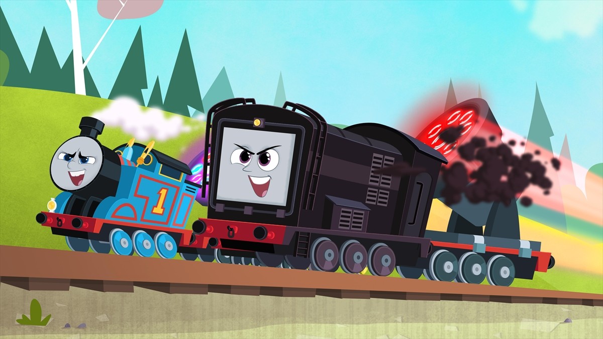 トーマス、トラブル大量発生で大ピンチ!?　『映画 きかんしゃトーマス』予告編＆場面カット一挙解禁
