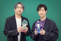 テレビアニメ『薬屋のひとりごと』インタビューより（左から）小西克幸、大塚剛央