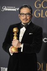 ゴールデン・グローブ賞主演男優賞を受賞した真田広之