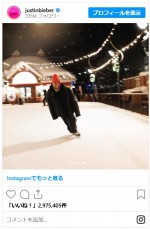 ジャスティン・ビーバーが妻ヘイリーとラブラブスケートデート！※「Justin Bieber」インスタグラム