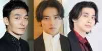「第48回日本アカデミー賞」優秀主演男優賞に選ばれた（左から）草なぎ剛、山崎賢人、横浜流星