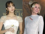 （左から）BLACKPINK・リサ、パリス・ヒルトン