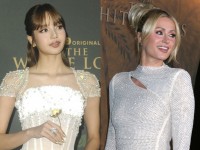 （左から）BLACKPINK・リサ、パリス・ヒルトン