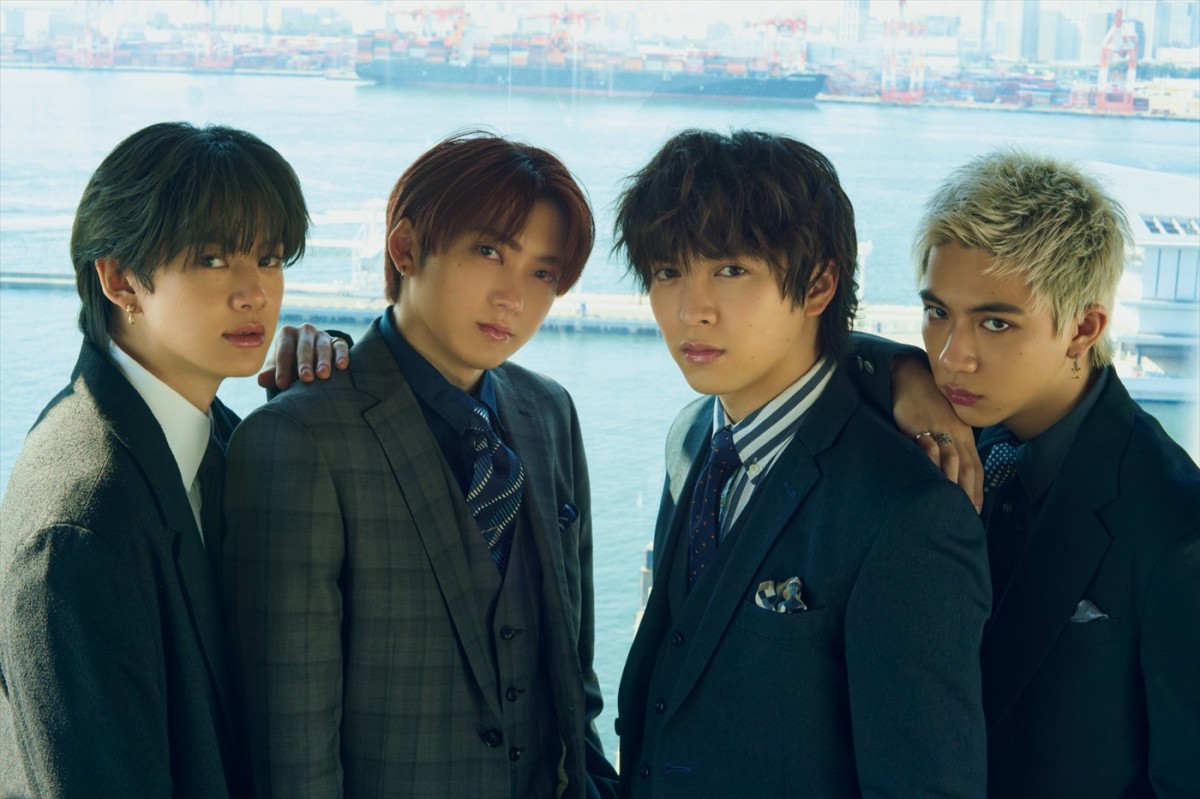 なにわ男子・大西流星『andBOY』vol.3表紙に！　クールな眼差しで魅了