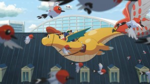 “伝説のポケモン”カイオーガの跳躍する姿も！　アニメ『カイリューとゆうびんやさん』予告＆場面写真が公開